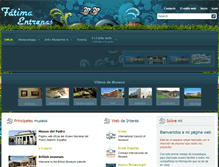 Tablet Screenshot of fatimaentrenas.com